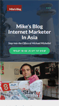 Mobile Screenshot of mikesblog.com
